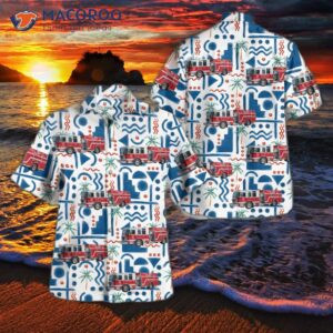 Welland, Ontario, Canada, Welland Fire Departt Hawaiian Shirt