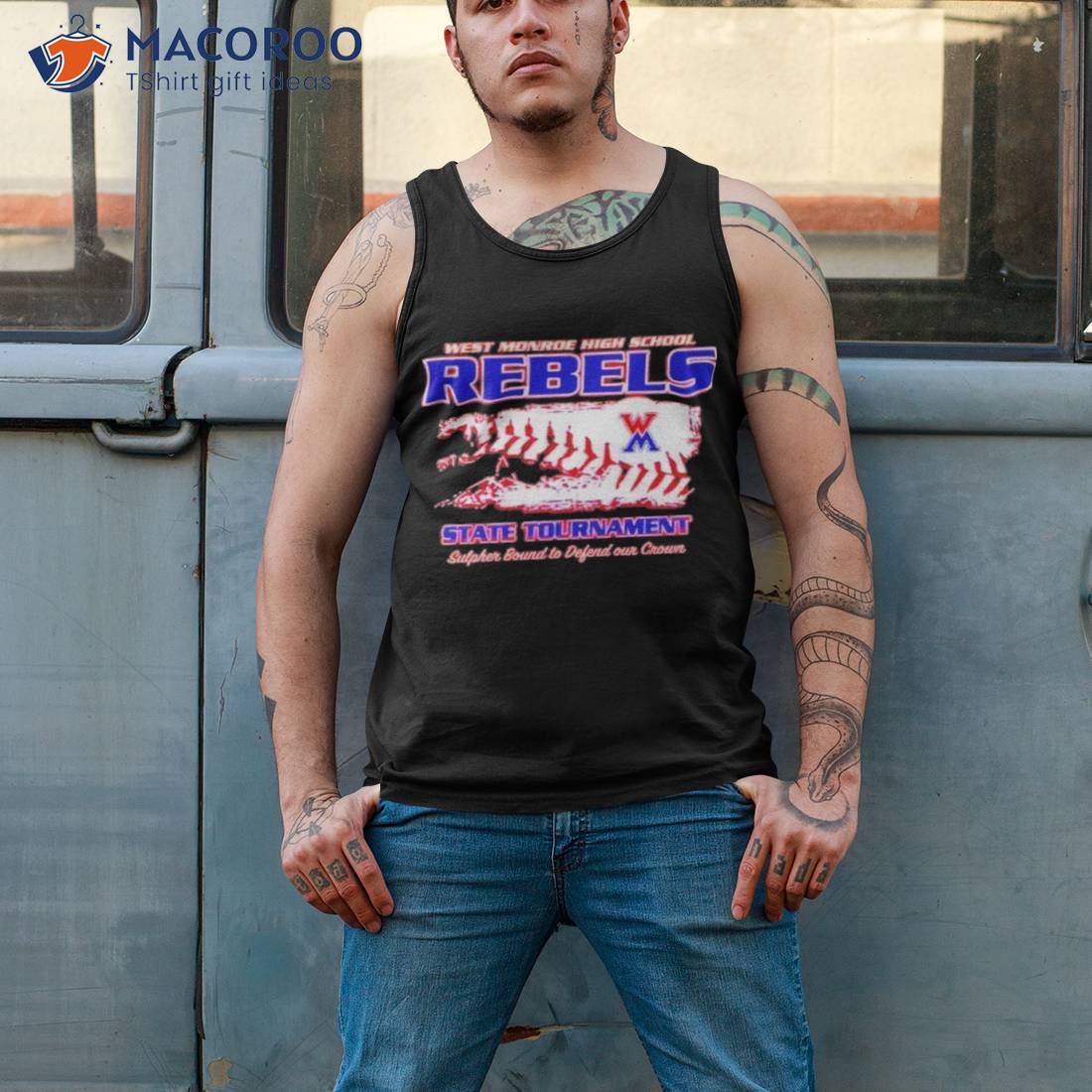 West Monroe High School Rebels State Tournamenshirt West Monroe High School Rebels State Tournamenshirt