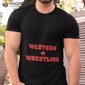 western and wrestling shirt tshirt