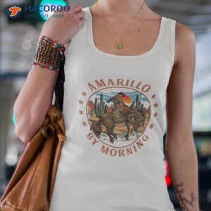 western country amarillo by morning cowboy riding horse shirt tank top 4