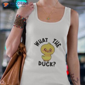 what the duck shirt tank top 4