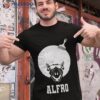 White Art Gordon Alf Alien Life Form Afro Alf Shirt