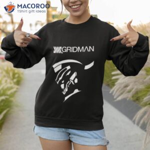 white manga art ssss gridman shirt sweatshirt