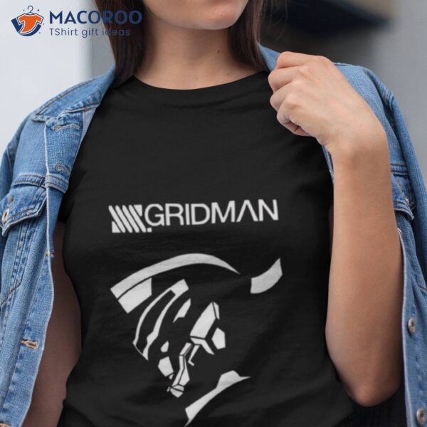 White Manga Art Ssss Gridman Shirt