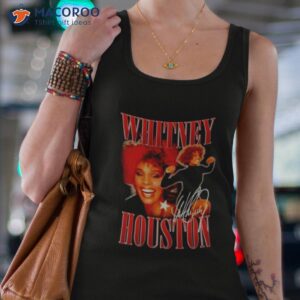 whitney houston signature shirt tank top 4