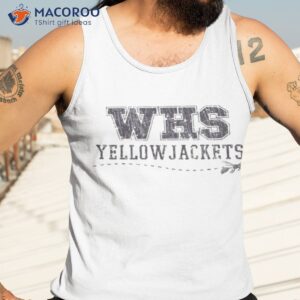 whs yellowjackets 1996 distressed shirt tank top 3