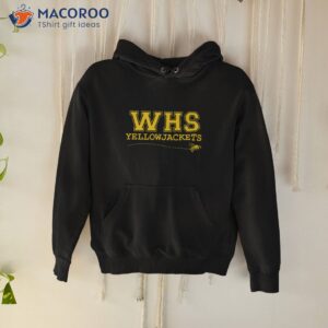 whs yellowjackets logo yellow iconic art shirt hoodie