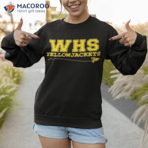 whs yellowjackets logo yellow iconic art shirt sweatshirt 1