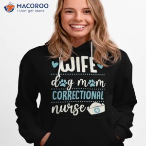 wife dog mom correctional nurse valentines day love heart shirt hoodie 1