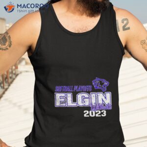 wildcats elgin softball 2023 playoffs shirt tank top 3