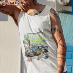 william byron checkered flag sports 2023 goodyear 400 race winner t shirt tank top 1