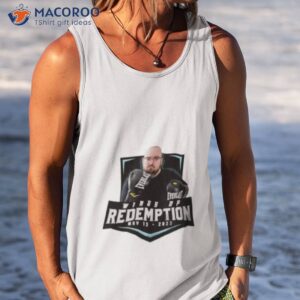 wings of redemption fight may 13 2023 shirt tank top 1