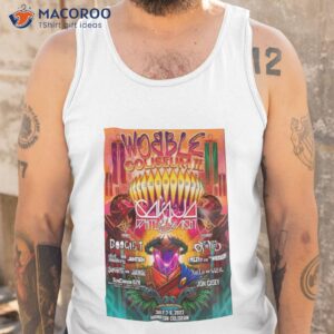 wobble july 7 and 8 2023 hampton coliseum poster shirt tank top