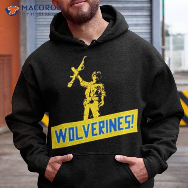 Wolverines Support Ukraine Shirt