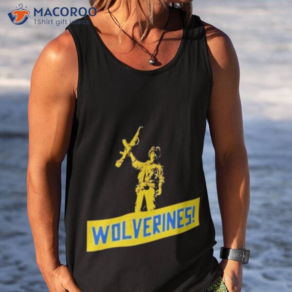 Wolverines Support Ukraine Shirt