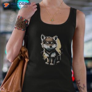 wolves wolf animal face wolf lover shirt tank top 4