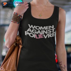 women against poilievre shirt tank top 4