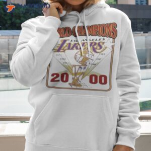 world champions los angeles lakers shirt hoodie