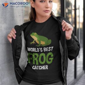 world s best frog catcher gift boys girls kids hunter shirt tshirt 3