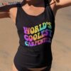 World’s Coolest Carpenter Occupation Funny Tie Dye Shirt