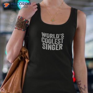 world s coolest singer occupation funny office shirt tank top 4