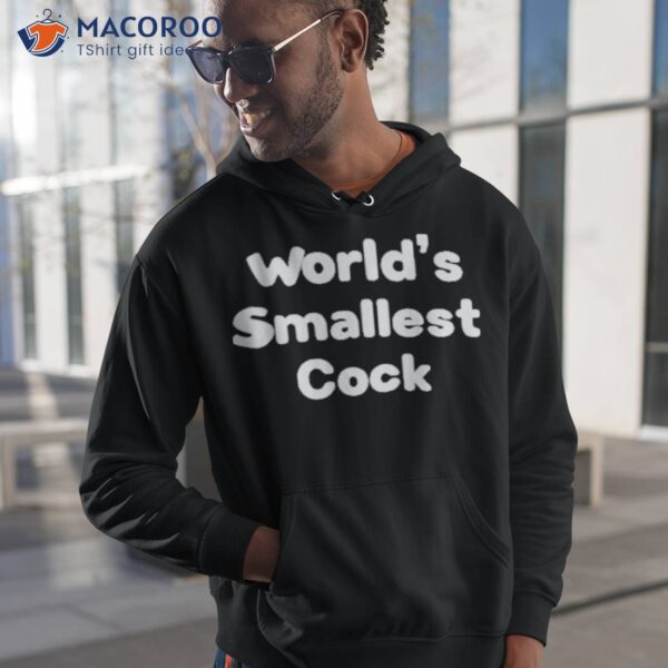 World Smallest Cock Shirt