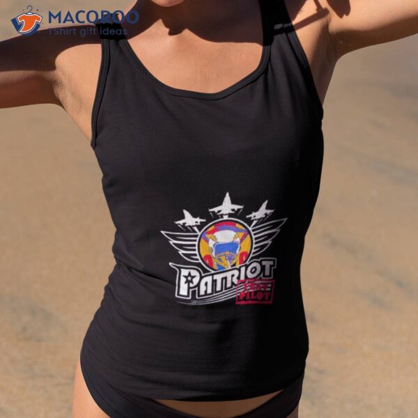 Worlds Of Fun Patriot Test Piloshirt