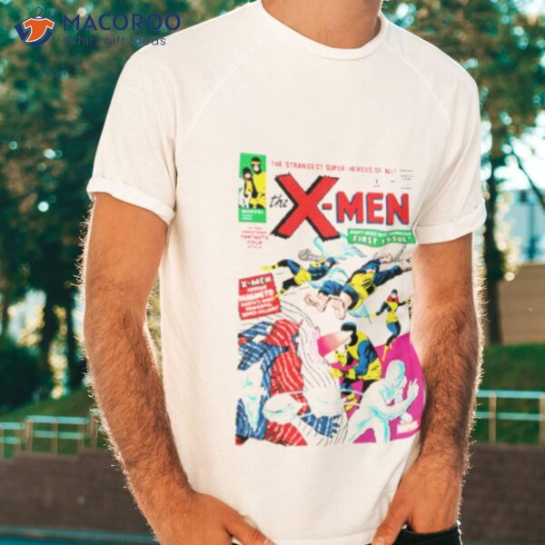 X Men First Issue Marvels Comic Shirt