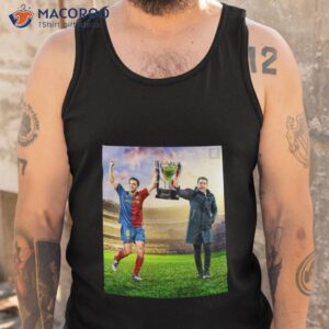 xavi has now won laliga as a barcelona player and manager t shirt tank top