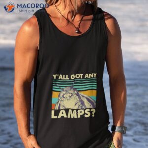 yall got any lamp vintage shirt tank top