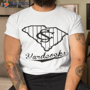 yardcocks baseball shirt tshirt