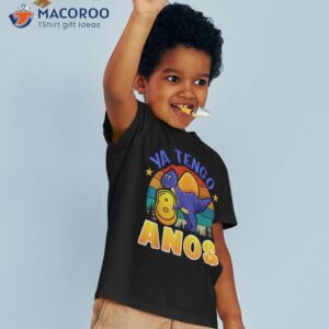 ye tengo 8 anos dinosaur matching birthday party shirt tshirt 3