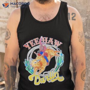 yeehaw darlin cowboy shirt tank top