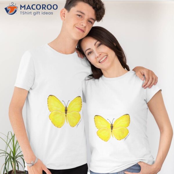 Yellow Butterfly T-Shirt