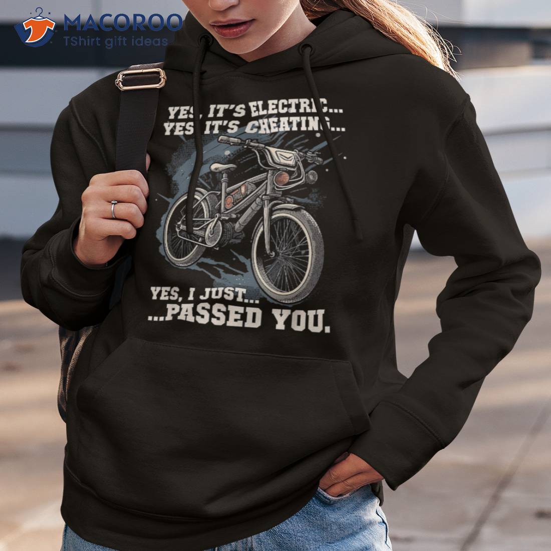 Yes It's Electric Cheating I Just Passed You hoodie