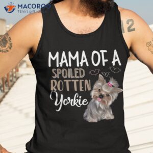 yorkie dog shirt mom lover gift tank top 3