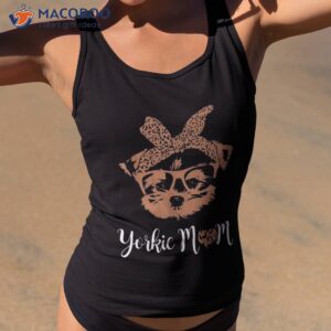 yorkie mom yorkshire leopard dog lovers mother s day gift shirt tank top 2