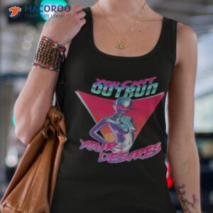 you cant outrun your desires robot sexy shirt tank top 4