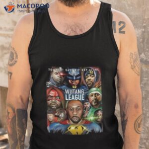 you cant save hip hop alone wutang league shirt tank top