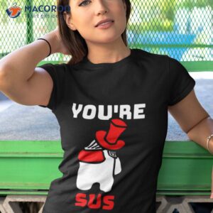 youre sus red art shirt tshirt 1