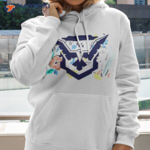 youth demo floral shield shirt hoodie 2