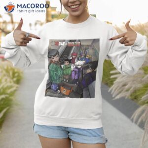 yu yu hakusho x hunterxhunter shirt sweatshirt 1