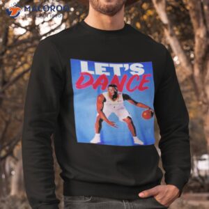 zion williamson lets dance basketball shirt sweatshirt