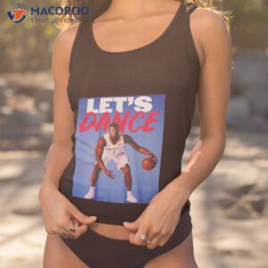 zion williamson lets dance basketball shirt tank top 1