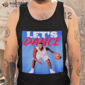 zion williamson lets dance basketball shirt tank top