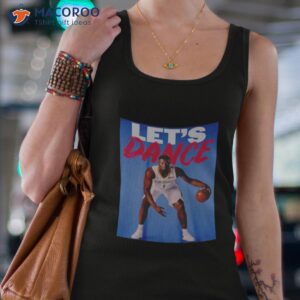 zion williamson lets dance basketball shirt tank top 4