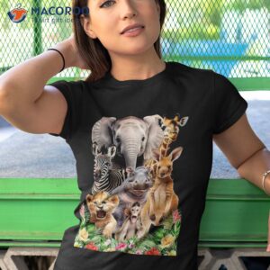zoo animals safari party a day at the animal shirt tshirt 1 1