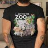 Zoo Animals Safari Party A Day At The Animal Shirt