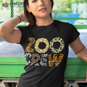 zoo crew leopard animals print zookeeper zoological garden shirt tshirt 1