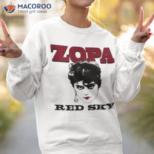 zopa red sky shirt sweatshirt 2